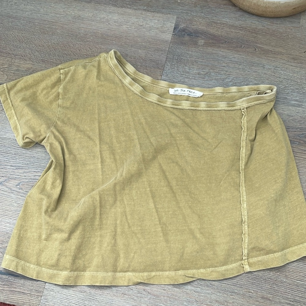Free People One Shoulder Tee